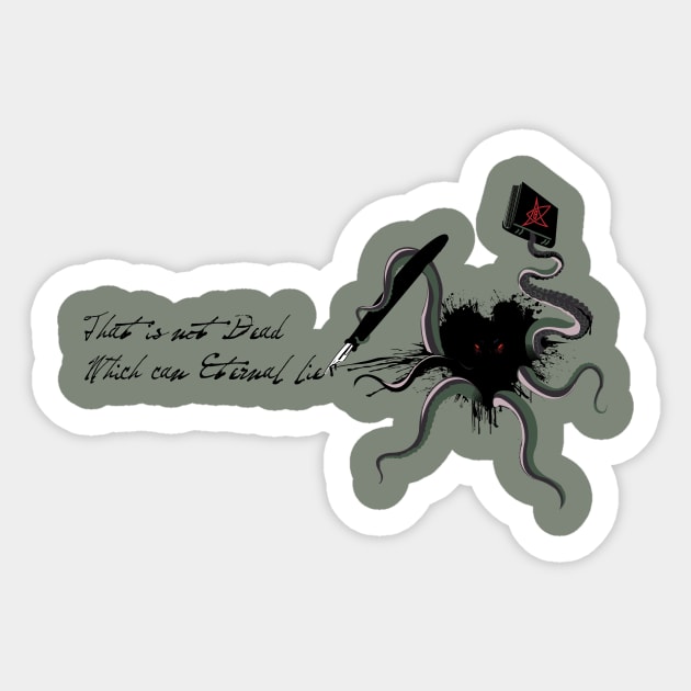 Immortal Lovecraft Sticker by Samiel